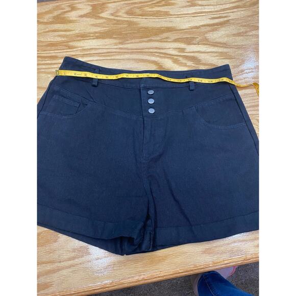 Elodie black rolled cuff size Large NWOT (b40) - Picture 5 of 6